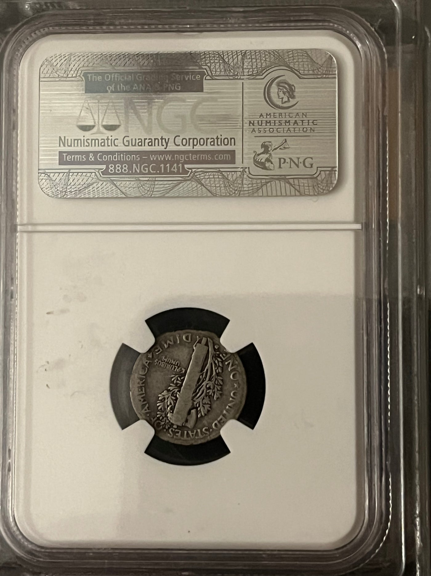 1916d Mercury Dime NGC G4 Rare  Hard To Find