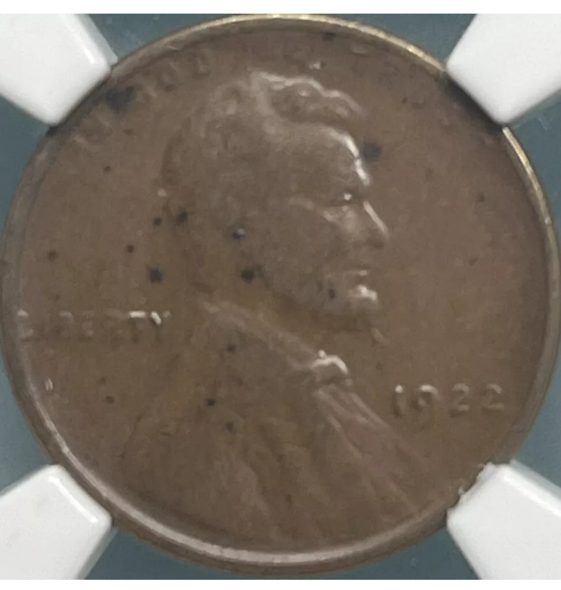 1922 NO D PLAIN LINCOLN WHEAT CENT PENNY 1C NGC VF 20 STRONG REVERSE RARE